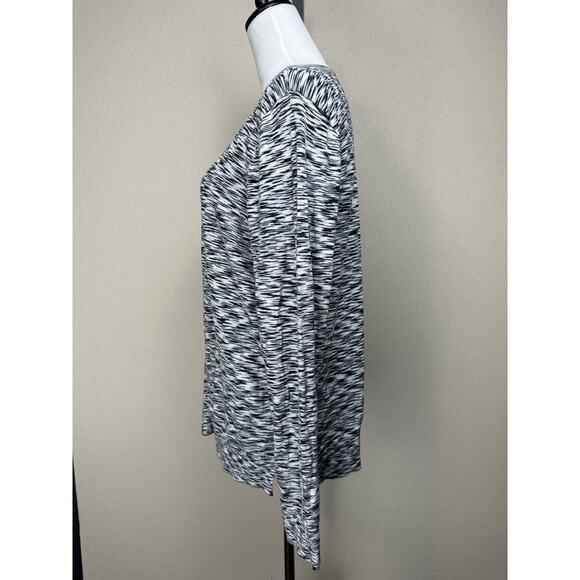 LOFT Outlet Cardigan Black White Women’s XL New w/Tags Button Up Lightweight - Picture 8 of 15